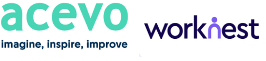 acevo and worknest logos