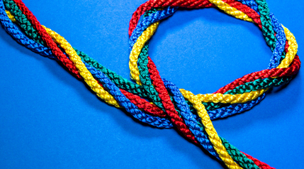 colour string