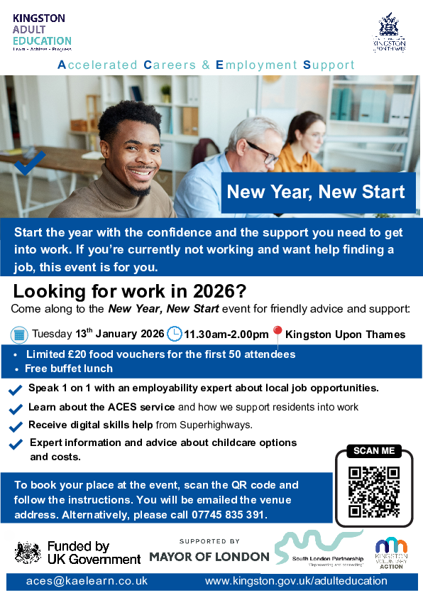 KAE New Year New Start poster