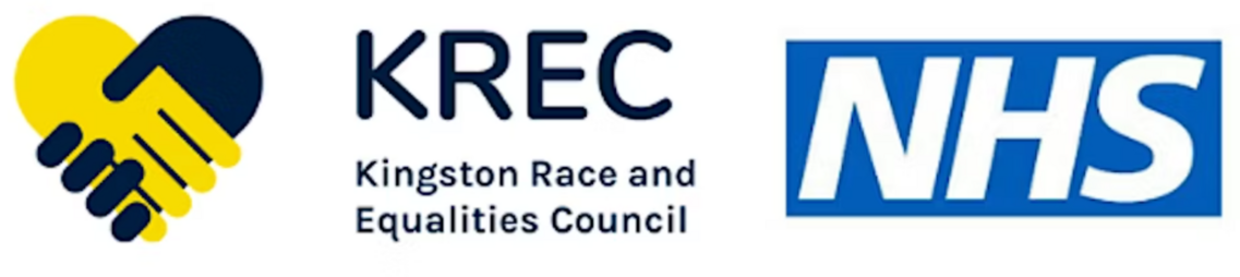 KREC and NHS logo