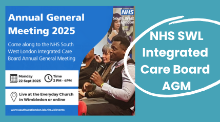 NHS SWL Integrated Care Board AGM - Kingston Voluntary Action