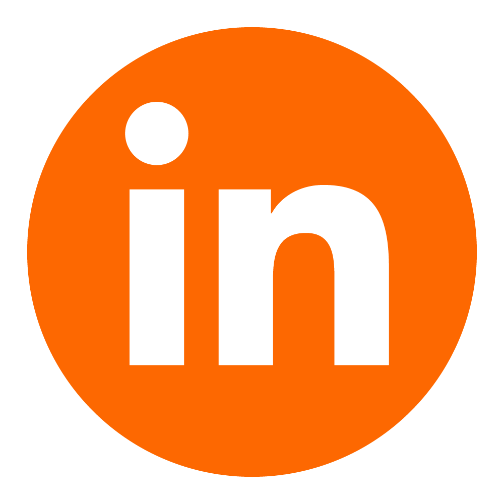 linkedin orange