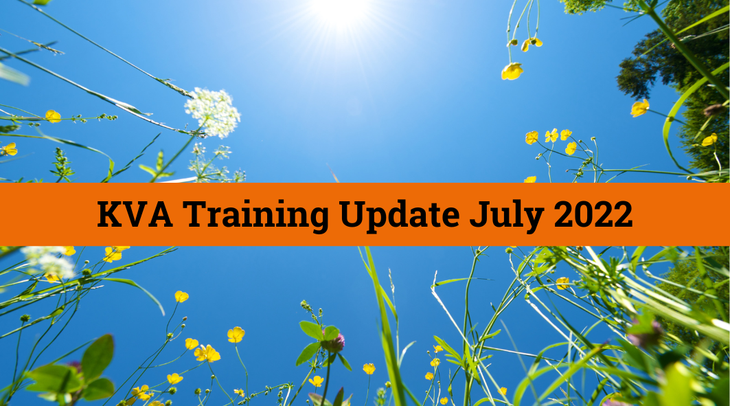 Our latest training update